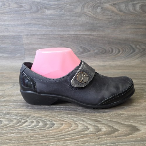 Romika women black leather - black,