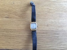 Vintage Ladies gold cushion