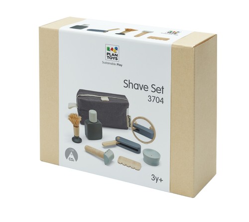 Plantoys wooden toy shave - shave, set