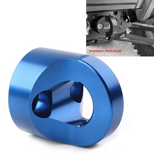 Blue billet front tow hook - tow, tie