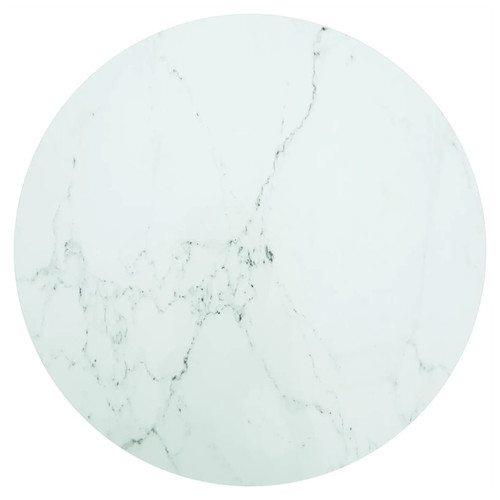 Table top white tempered - table,