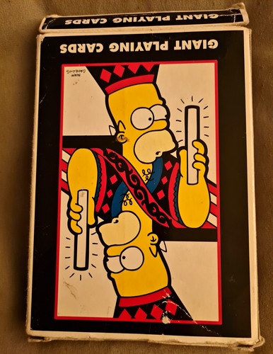 The simpsons giant playing - the,