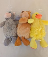Soft toy bundle donkey - donkey, bear