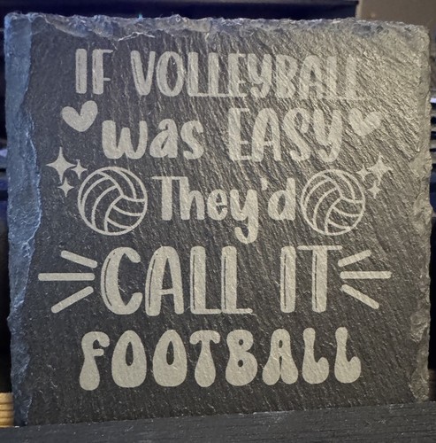 Volleyballthemed slate - volleyballthemed,