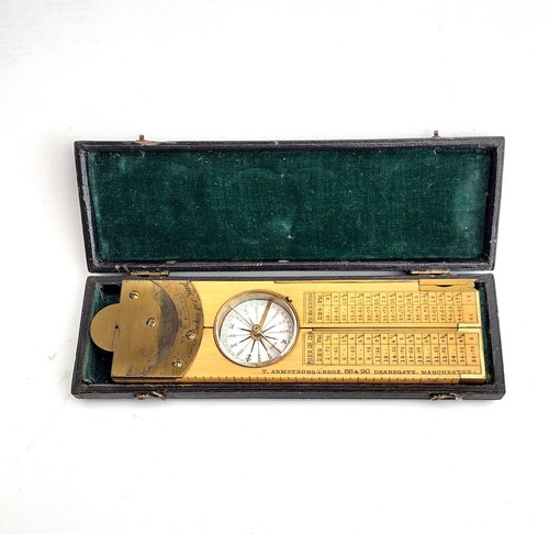 Six inch clinometer case - inch, in