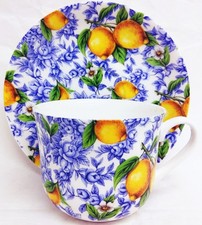 Italian Lemons Cup & Saucer
