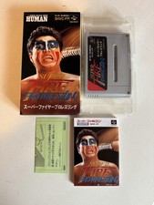 Super Fire Pro Wrestling Japan Super Famicom Nintendo SFC SNES Complete!