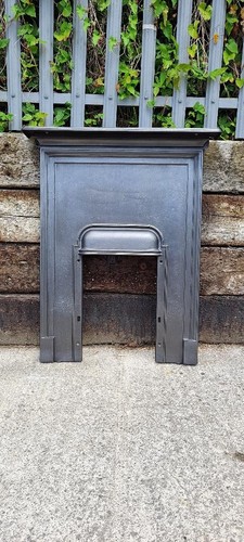 Antique cast iron fireplace - antique,