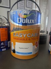 Dulux Easycare Washable and Tough Matt – 5 Litres, Egyptian Cotton. Washable.