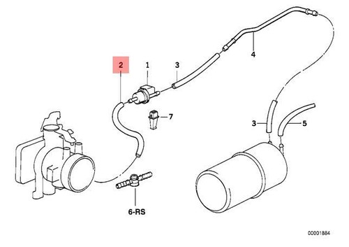 Genuine fuel hose bmw z1 - m3,