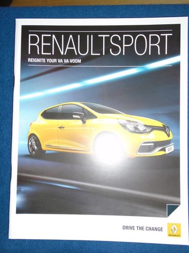 Renault sport range brochure - renault,