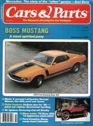 Cars parts 1984 sept 70 - parts,