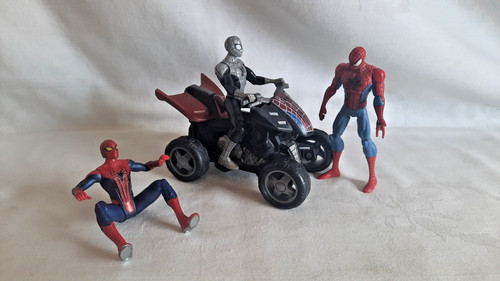 Spiderman atv quad - spiderman..atv/quad, bike..pull