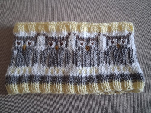 Hand knitted headband - hand, ear