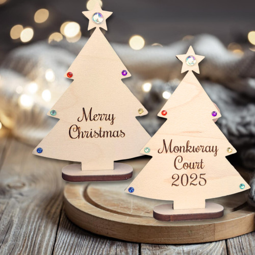 Personalised christmas tree - personalised,