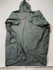 Vintage Fjallraven Waterproof Poncho Mens One Size PVC Fowl Rain Full Body Robe