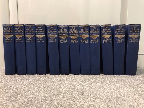 Vintage set illustrated - of,