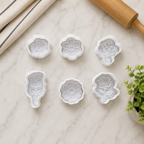 Flower cookie cutter - flower, &