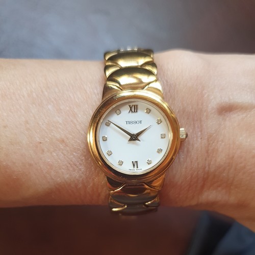 Wrist watch tissot - wrist, gold