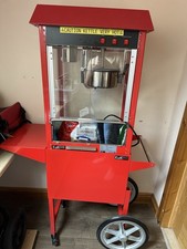 Kukoo Commercial Popcorn  Machine With Cart.