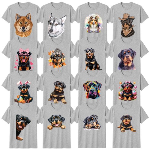 Watercolour dog shirt - watercolour, t-shirt