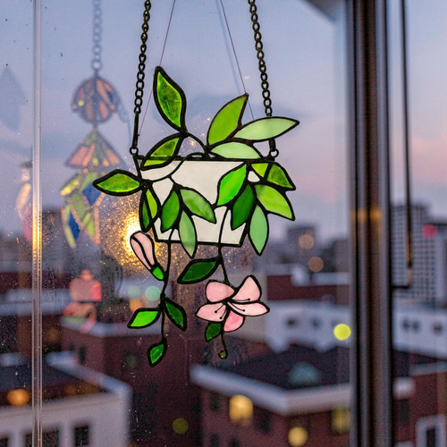 Botanical pothos plant - botanical, stained