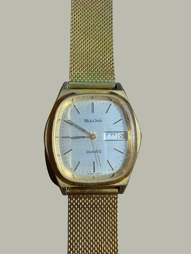 Vintage bulova quartz day - bulova, day-date