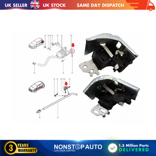 Exhaust rubber hanger mount - exhaust,
