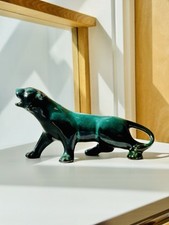 Vintage Rare Canadian Blue Mountain Pottery Tiger Figurine