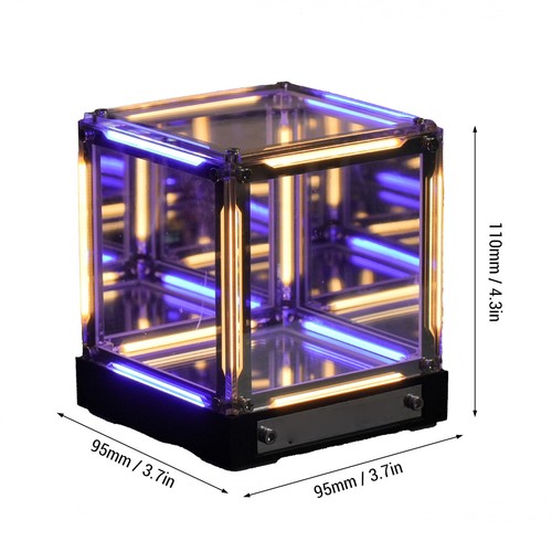Infinity mirror cube light - 1,