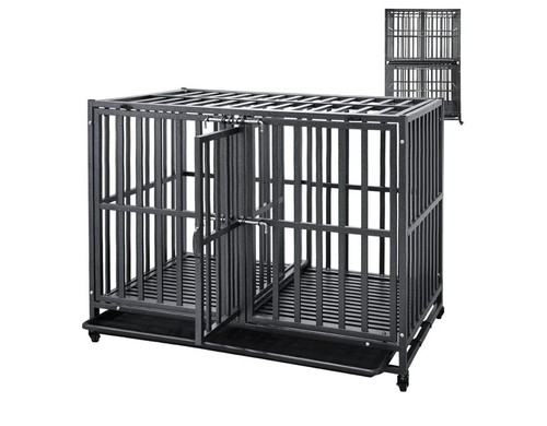 Stackable dog cage - stackable,