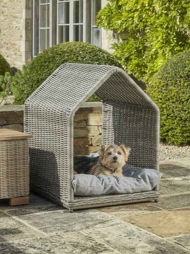 Indoor somerton pet bed - indoor, rattan