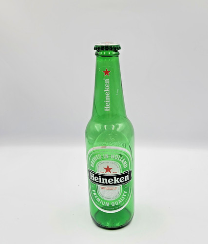 Heineken green glass beer - green,