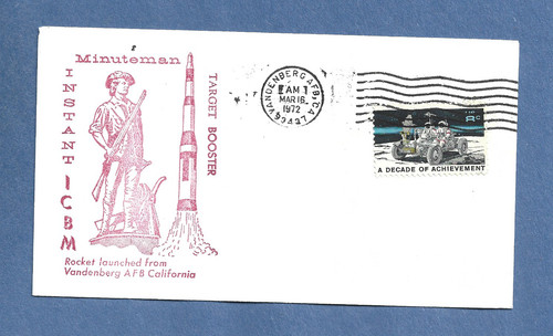 Minuteman target booster - booster, mar