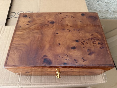 Italian burl walnut jewellery - walnut, jewellery/