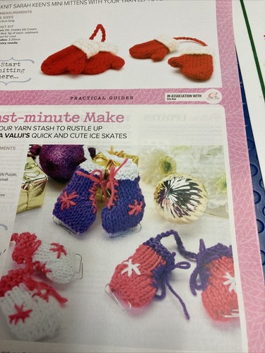 Knitting pattern mini - knitting, ice