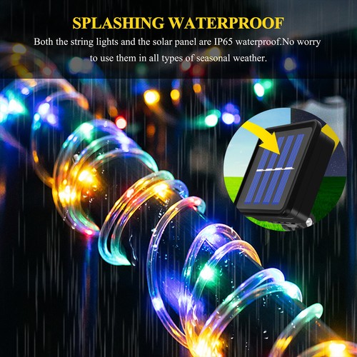 Solar power led rope tube - solar,