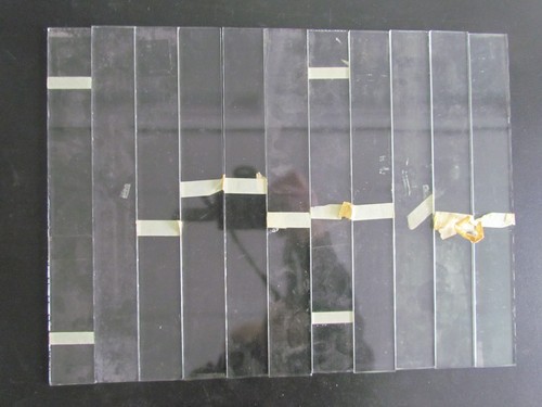 Glass strips 282mm - 34, for