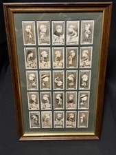 Framed Set of 25 Vintage