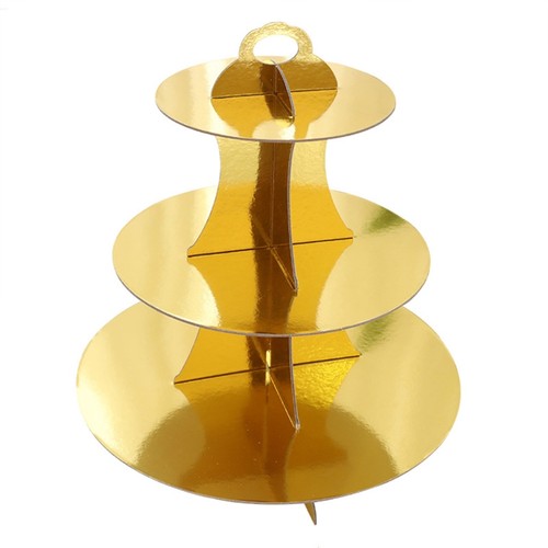 Three layer cake stand - three-layer,