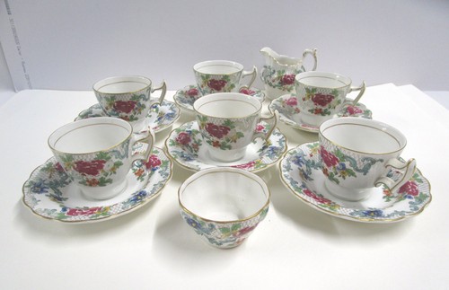 Floradora tea set floral - floradora,