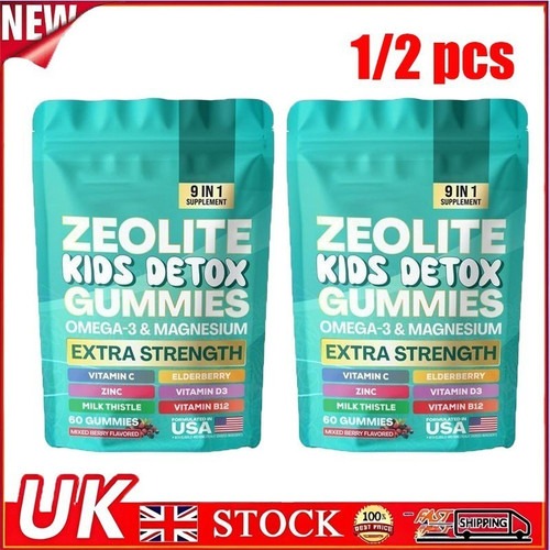 2pack zeolite kids detox - zeolite,