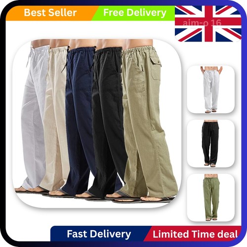 Mens cotton linen - linen, beach