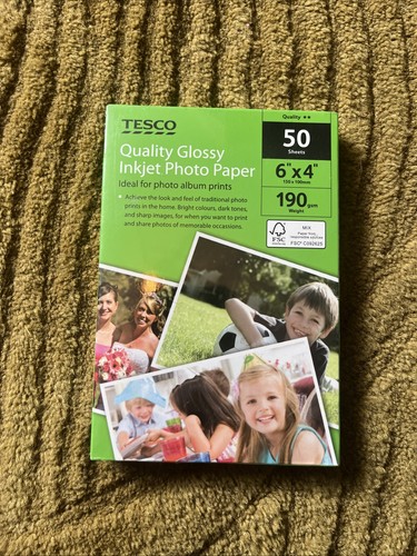 Tesco quality glossy inkjet - tesco,