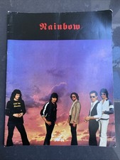Rainbow Ritchie Blackmore Official Tour Programme 1980