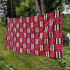 Kente cloth vintage african - kente,