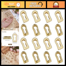 16pcs Antique Keyhole Covers