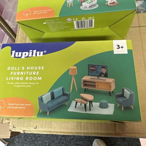 Lupilu living room dolls - living,