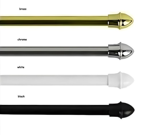 Cafe rod dome style extendable - dome,