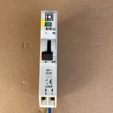 SQUARE D QOE B16 RCBO